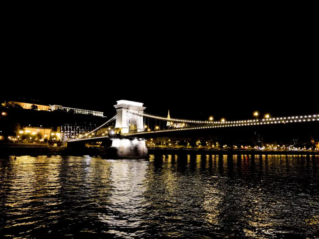 Night Photography-Szechenyi Chain Bridge