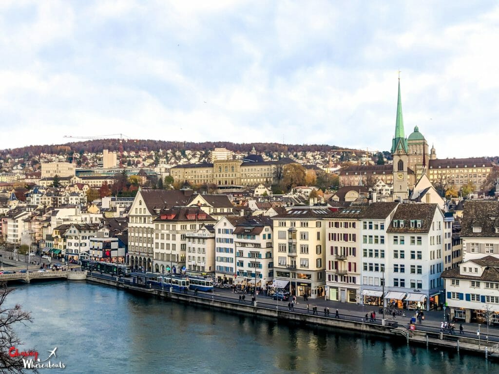 Top Things to do in Zurich - View from Lindenhof - Destination in Europe for Spring Break - Spring Break in Europe