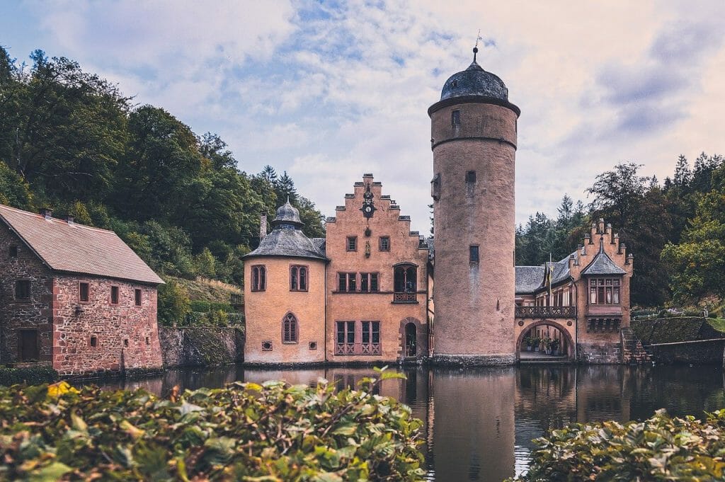Fairytale Castle in Germany - Moated Castle