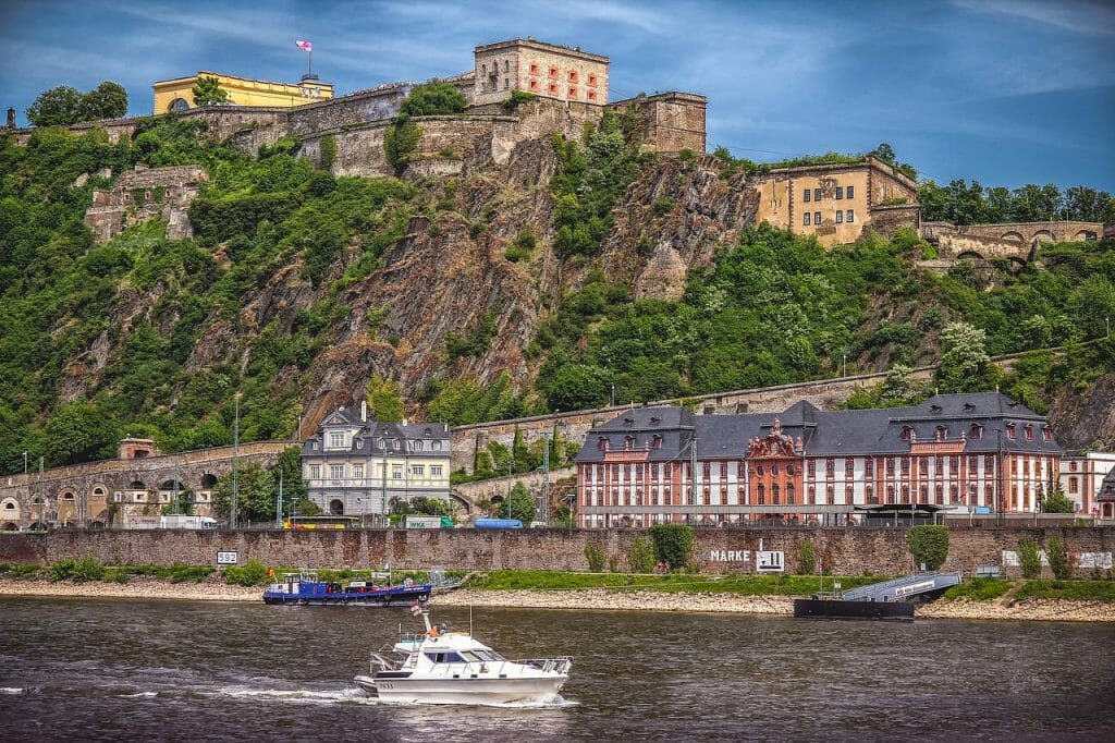 Things to do in Koblenz Germany - The Fortress of Ehrenbreitstein
