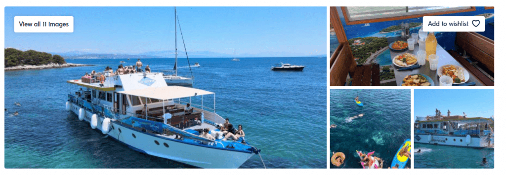 Island Hopping in Croatia - Boat Tour from Split