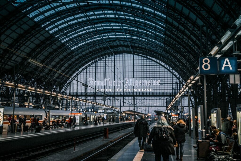 train station - Frankfurt Layover Guide