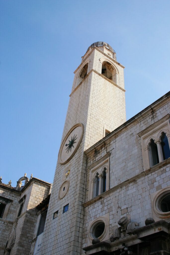 Clock Tower - Things to do in Dubrovnik Croatia